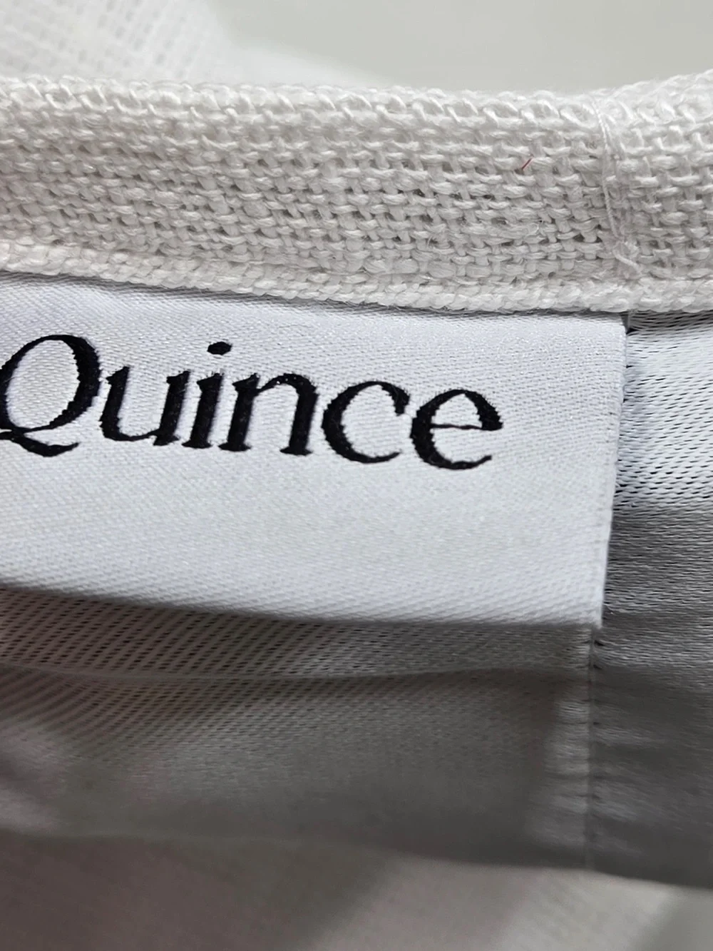 NWT QUINCE Set 2 48x108 Heavyweight European Linen Room Darkening Curtains 0093